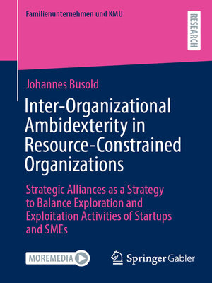 cover image of Inter-Organizational Ambidexterity in Resource-Constrained Organizations